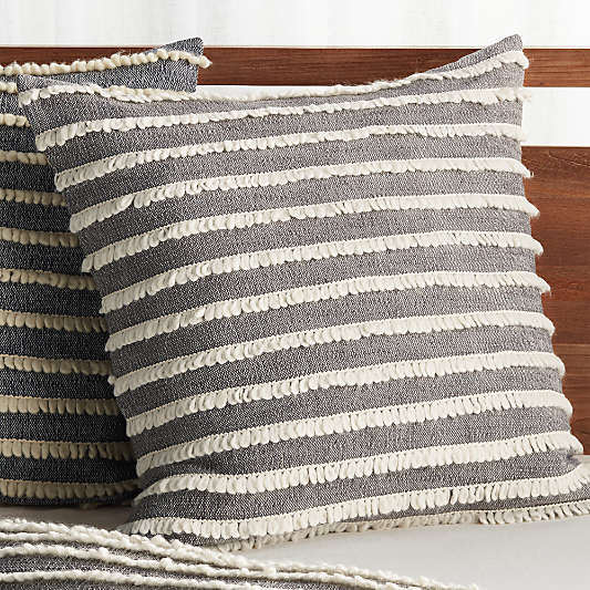 Corlett Grey and White Euro Sham