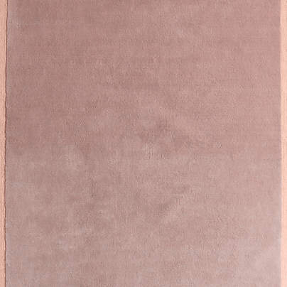 Corner Cutout Dusty Rose Kids Performance Area Rug Swatch