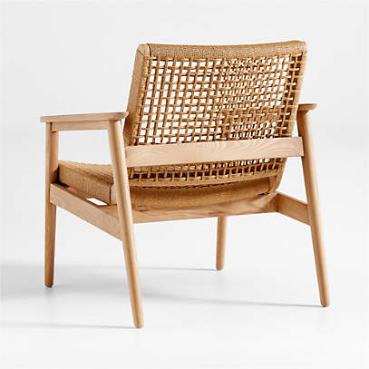Crate and online barrel wicker chair