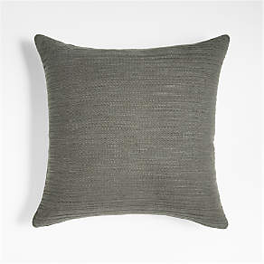 gray textured pillow