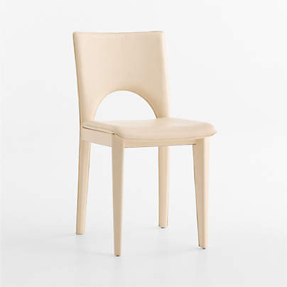 Corsette Leather Dining Chair by Laura Harrier & Tiffany Howell