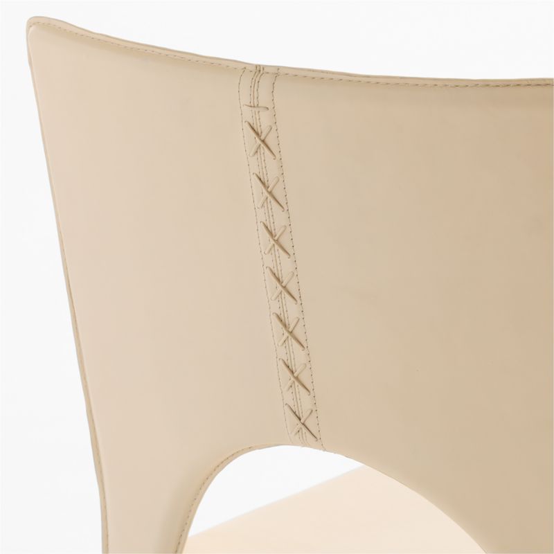Corsette Leather Dining Chair by Laura Harrier & Tiffany Howell - image 6 of 8