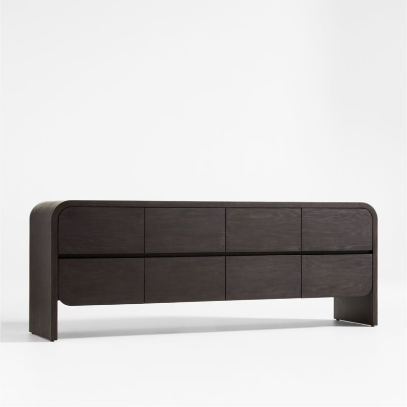 Cortez Charcoal Brown Credenza by Leanne Ford