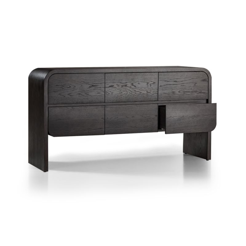 Cortez Charcoal Floating Dresser by Leanne Ford - image 3 of 6