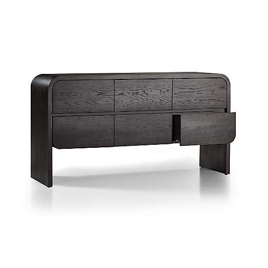 Cortez Charcoal Floating Dresser by Leanne Ford