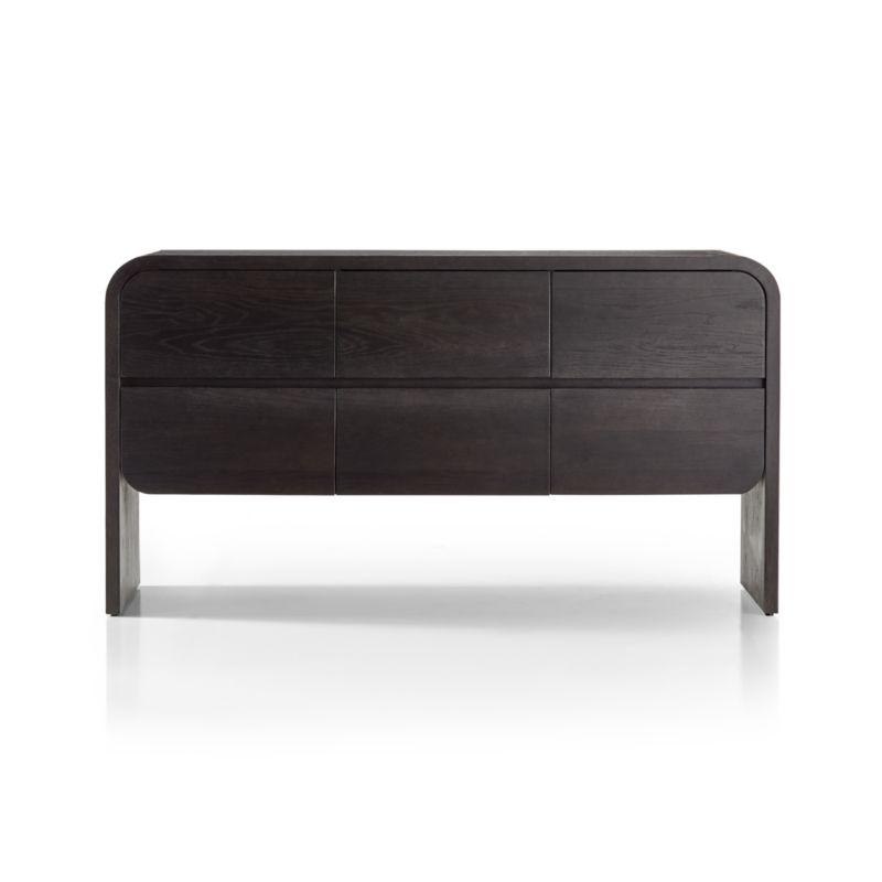 Cortez Charcoal Floating Dresser by Leanne Ford - image 5 of 6