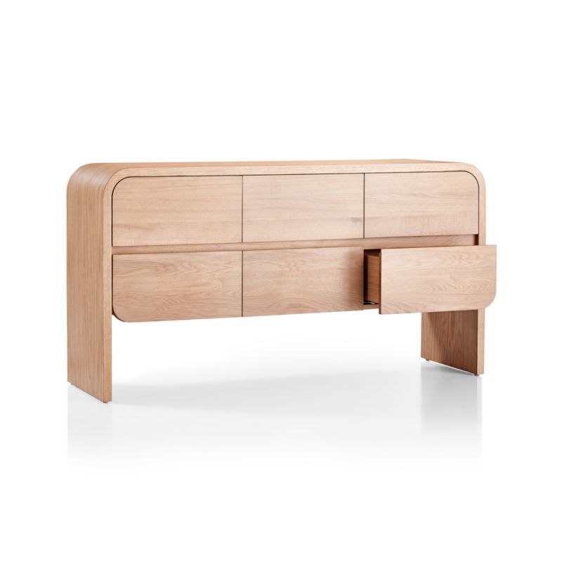 Cortez Natural Floating Dresser by Leanne Ford - image 5 of 13