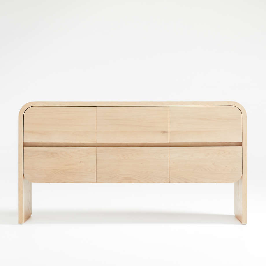 Cortez Natural Floating Dresser by Leanne Ford + Reviews Crate & Barrel