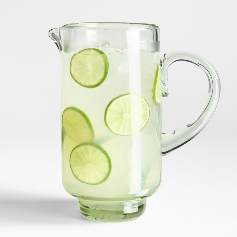 Cortez 31-oz. Recycled Glass Pitcher - image 0 of 3