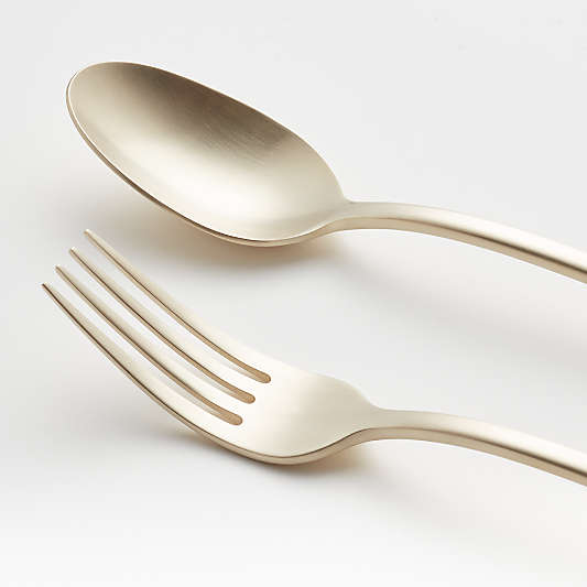 Cortland Champagne Flatware Sets