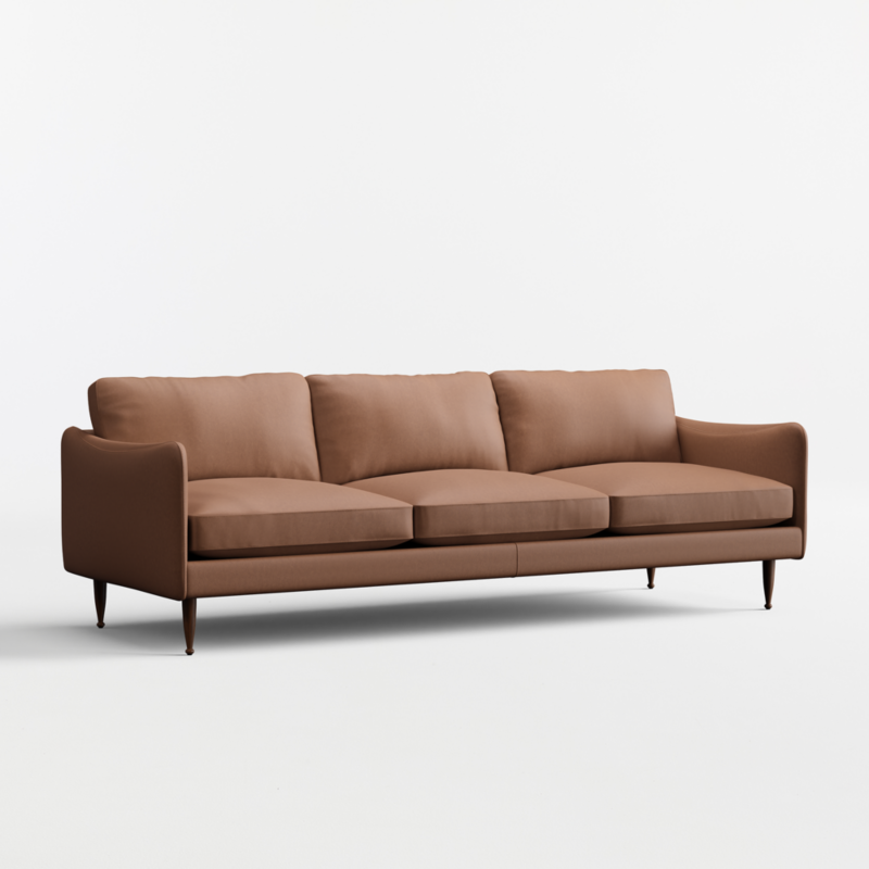 Cosgrove 96" Leather Grande Sofa - image 4 of 9