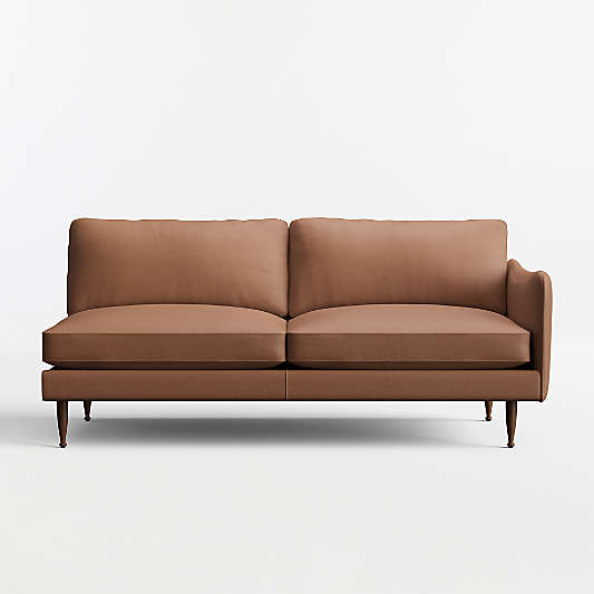 Cosgrove Leather Right-Arm Sofa Sectional Piece