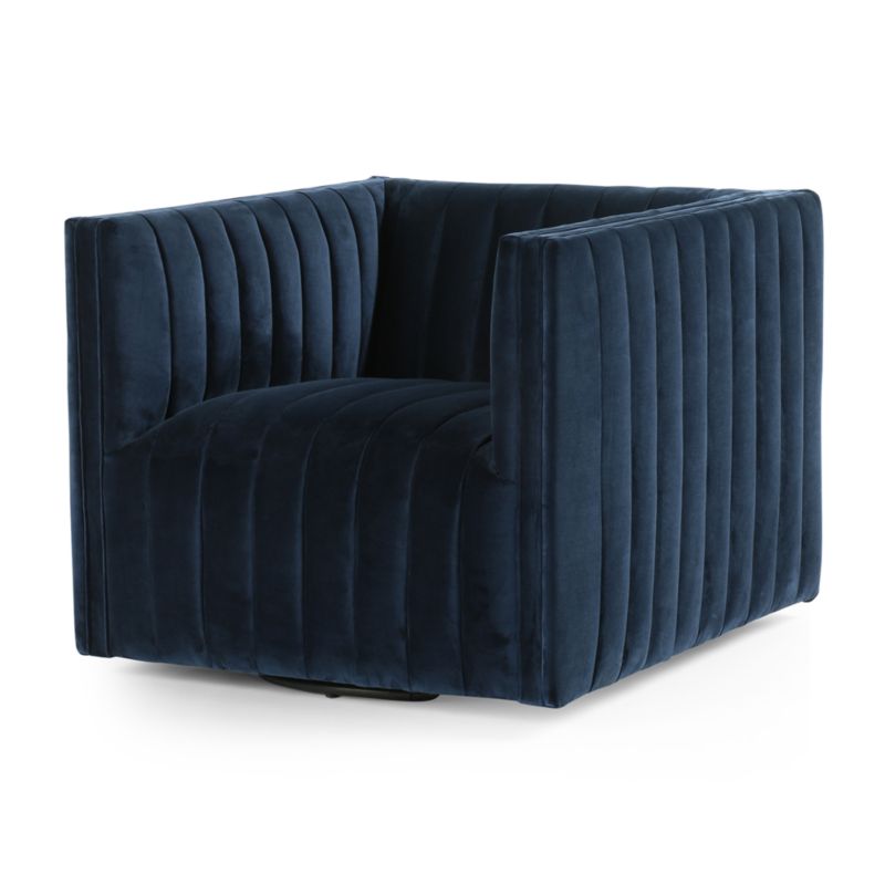 Blue deals club chair