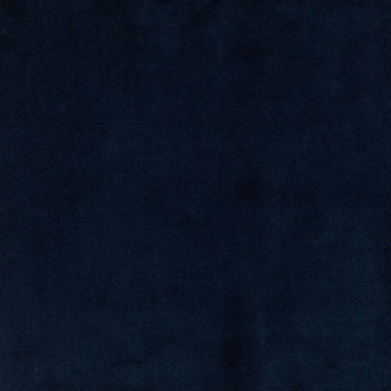 Sapphire Navy Velvet Tuxedo Arm Sofa with Solid Wood Frame