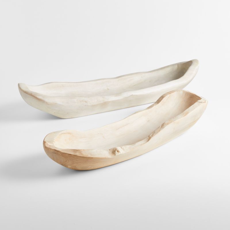 Cosimo Oversized Teak Wood Centerpiece Bowl