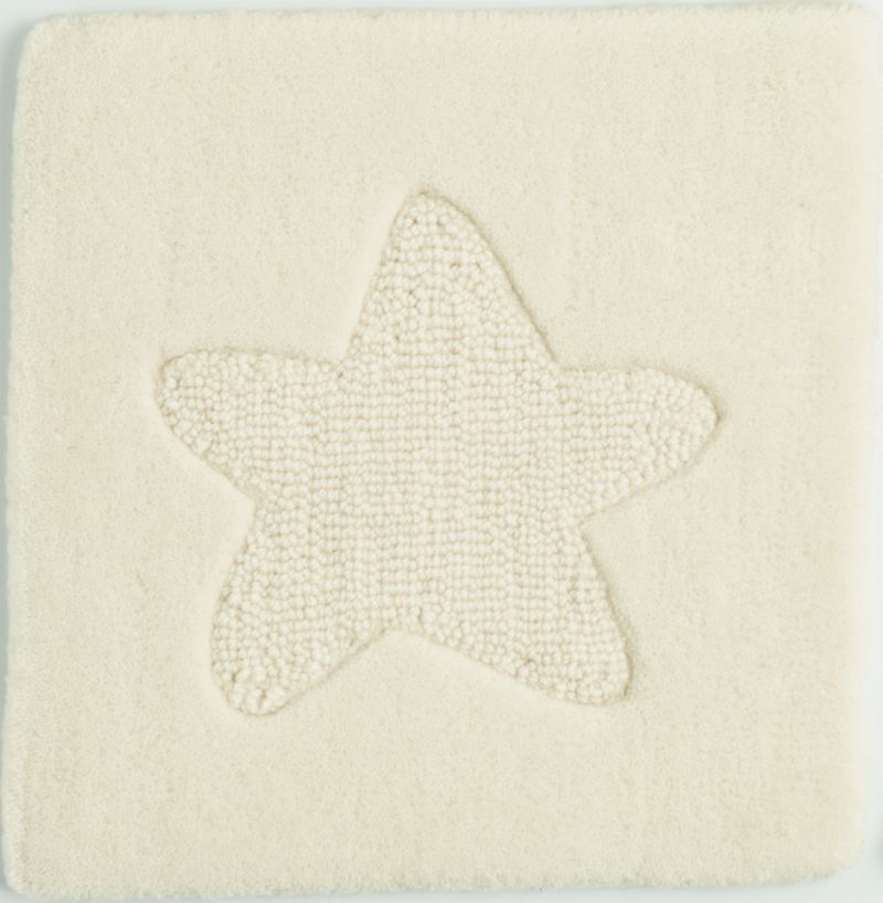 Cream Space Kids Rug Swatch - image 0 of 5