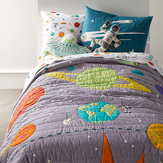 Cosmos Glow in the Dark Kids Full/Queen Quilt