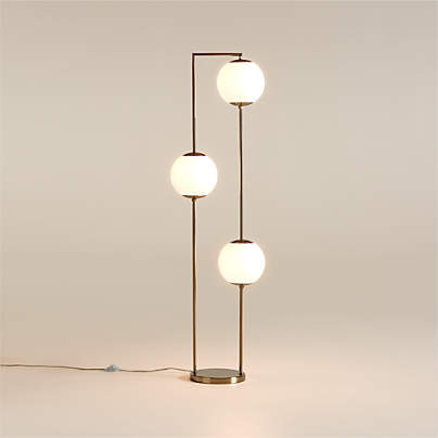 Cosmos Gold Metal Kids Floor Lamp