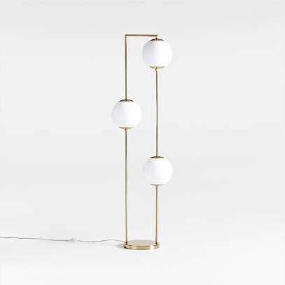 Crate and barrel store cosmos floor lamp