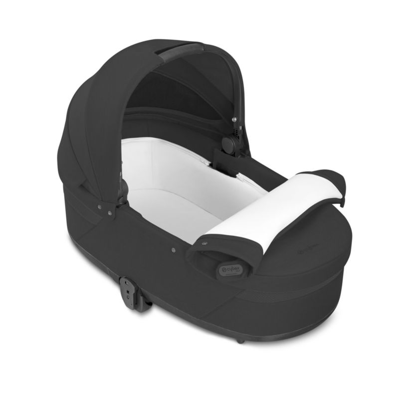 Cybex Cot S Lux Moon Black Stroller Bassinet - image 3 of 7