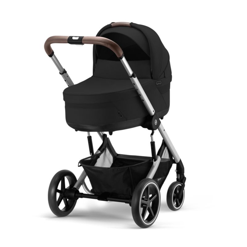 Cybex Cot S Lux Moon Black Stroller Bassinet - image 6 of 7