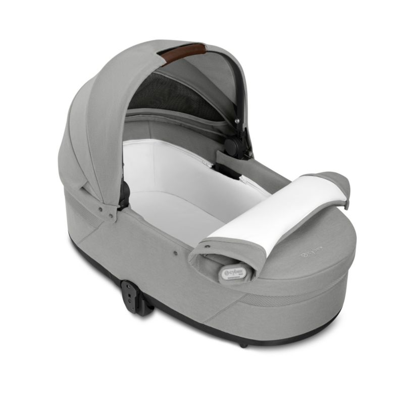 Cybex Cot S Lux Stone Grey Baby Stroller Bassinet - image 3 of 7