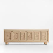 Milano 74" Walnut Storage Media Console