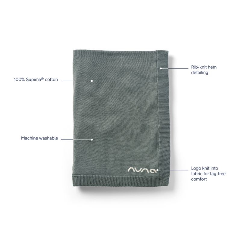 Nuna ® Beige Cotton Baby Blanket - image 2 of 4