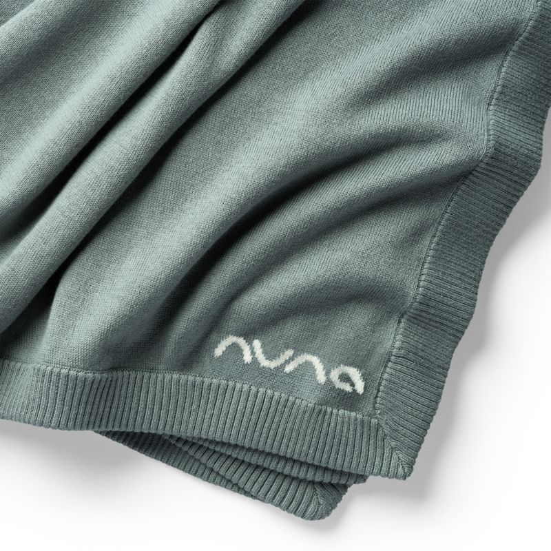 Nuna ® Athens Blue Cotton Baby Blanket - image 1 of 4