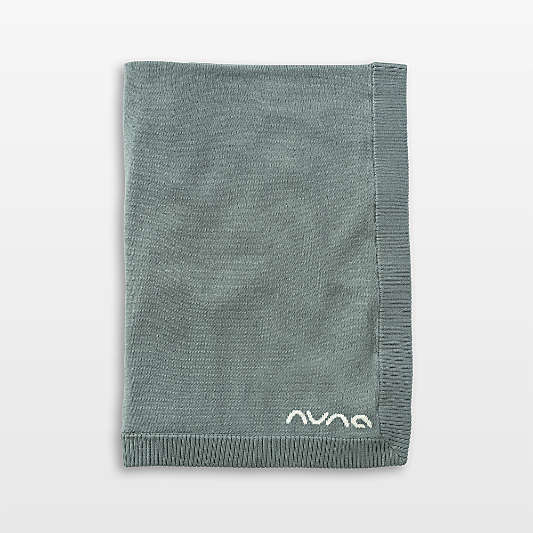 Nuna ® Athens Blue Cotton Baby Blanket