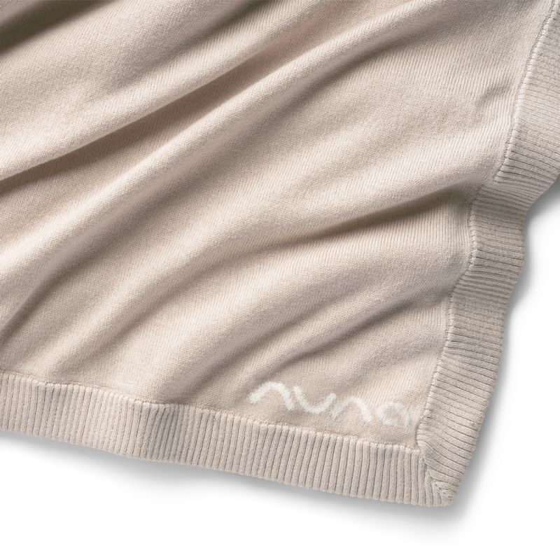 Nuna ® Beige Cotton Baby Blanket - image 1 of 4