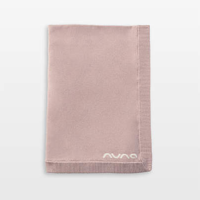 Nuna ® Dusty Mauve Cotton Baby Blanket