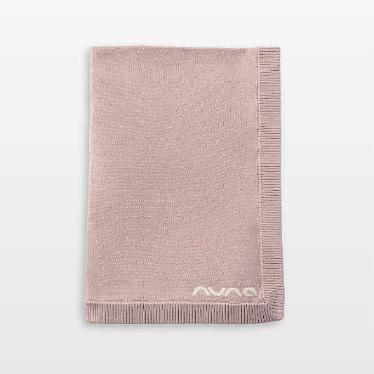 Nuna ® Dusty Mauve Cotton Baby Blanket
