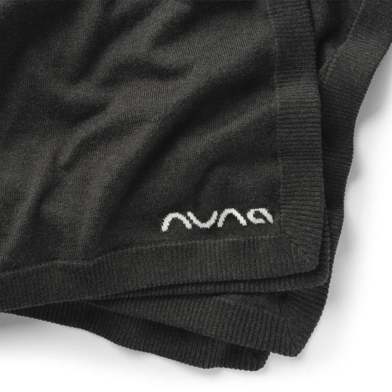 Nuna ® Shadow Black Cotton Baby Blanket - image 1 of 4