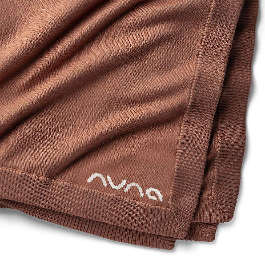 Nuna ® Sienna Brown Cotton Baby Blanket