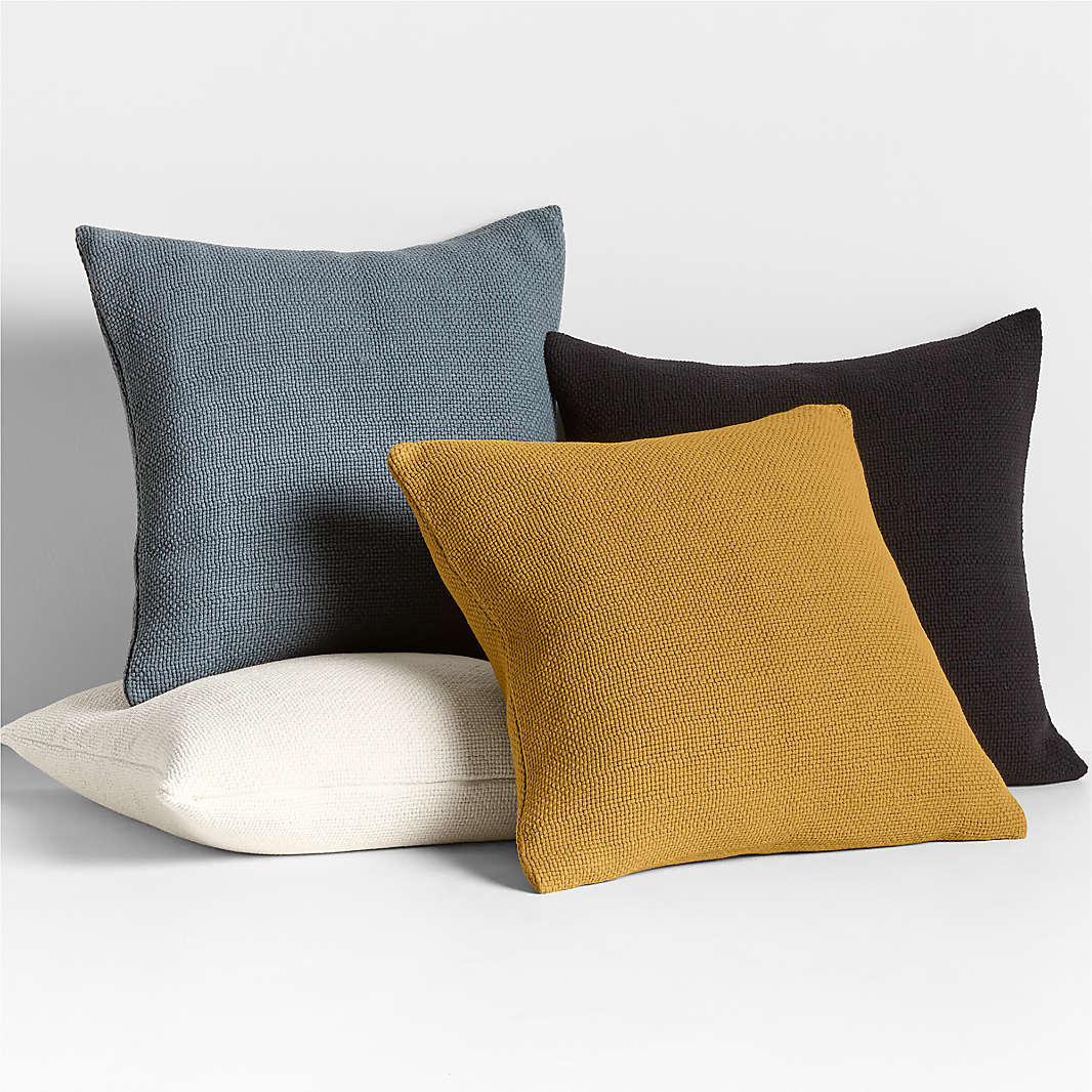 purple throw pillows