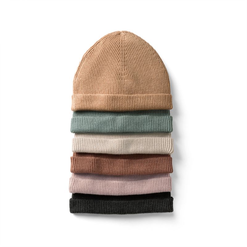 Nuna ® Beige NB-9 Month Cotton Baby Cap - image 1 of 3