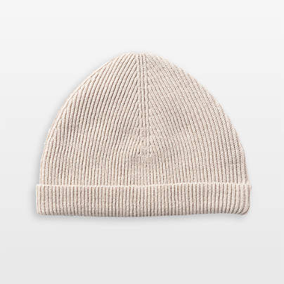 Nuna ® Beige NB-9 Month Cotton Baby Cap
