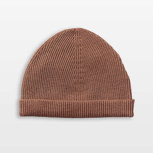 Nuna Sienna Brown Cotton Baby Cap