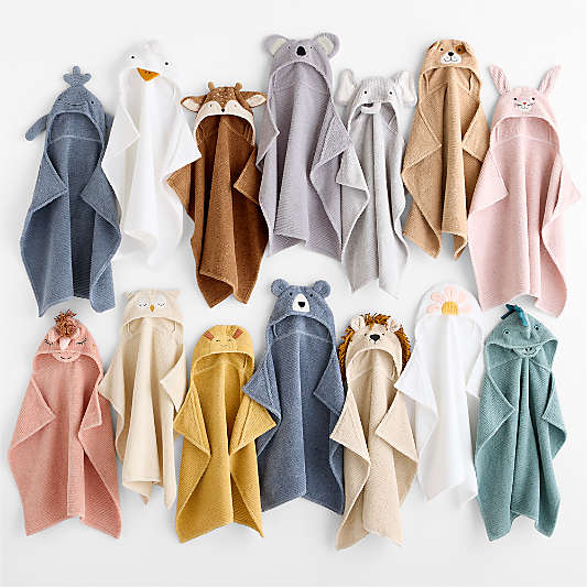 Koala 100% Organic Cotton Hooded Baby Towel
