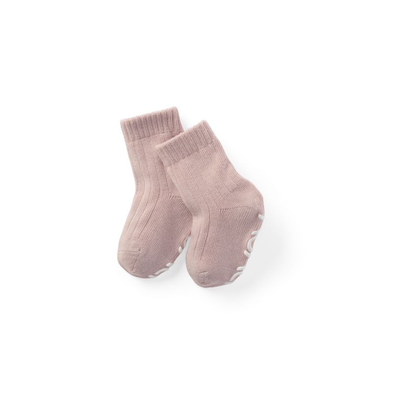 Nuna Mauve and Beige Mix 2T-3T Cotton Toddler Sock Bundle - image 5 of 9