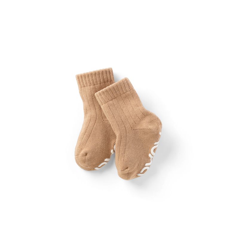 Nuna Tan and Blue Mix 2T-3T Cotton Toddler Sock Bundle - image 7 of 9