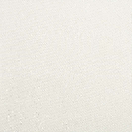 Ivory Organic Cotton Sateen Blackout Window Curtain Panel