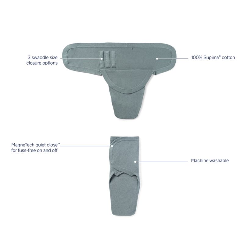 Nuna ® Tan S/M Cotton Baby Swaddle Blanket - image 4 of 5