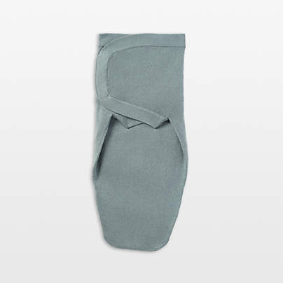 Nuna ® Athens Blue S/M Cotton Baby Swaddle Blanket