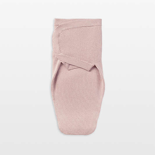 Nuna Dusty Mauve Cotton Baby Swaddle Blanket