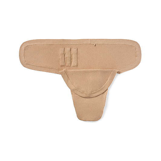 Nuna Tan Cotton Baby Swaddle Blanket