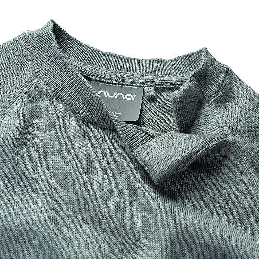 Nuna Athens Blue Cotton Baby Two Piece Sweater Set