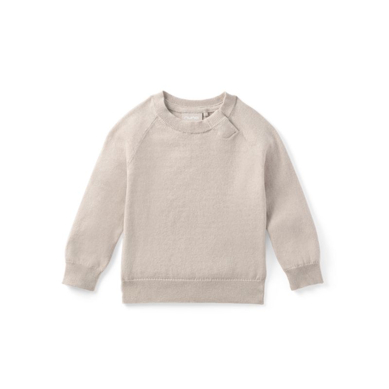 Nuna ® Beige NB Cotton Baby Two Piece Sweater Set - image 1 of 6