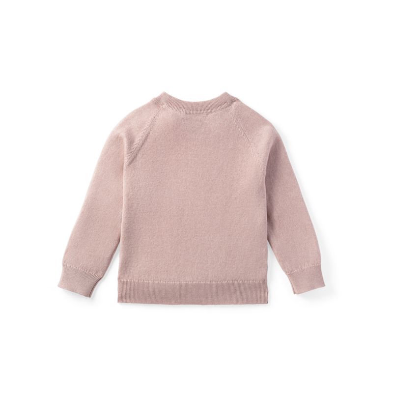 Nuna ® Dusty Mauve 6-9 Month Cotton Baby Two Piece Sweater Set - image 2 of 6